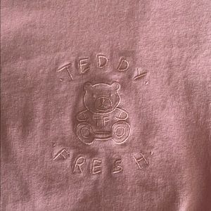 large pink teddy fresh t-shirt